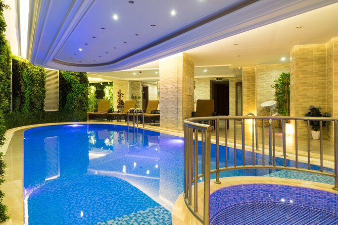 Private Turkish Bath Tradition, Massages, Swimming Pool & Sauna - The massage, face mask, pool, and sauna options