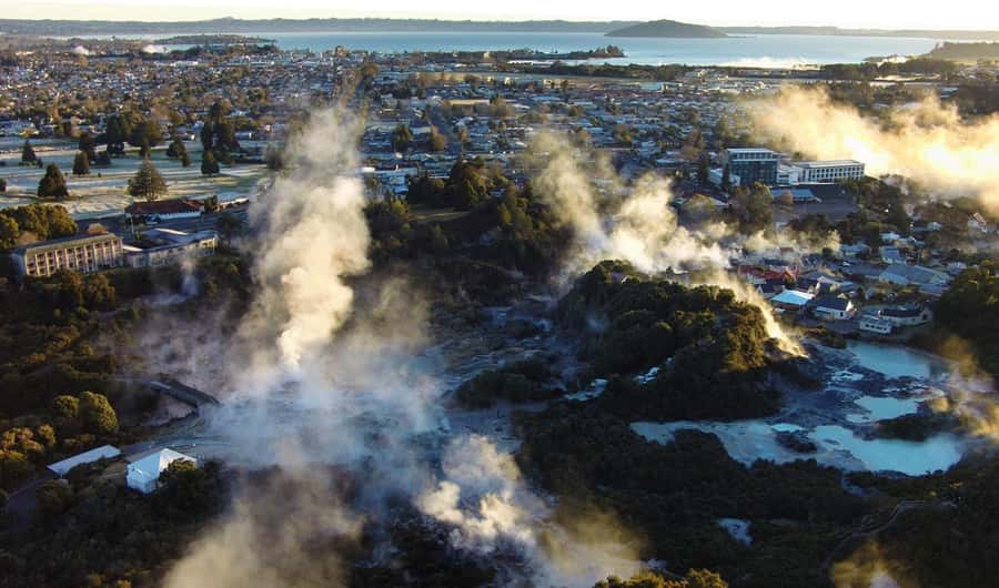Private VIP Luxury Auckland - Rotorua Geothermal Wonderlands - Polynesian Spa is the calm finish