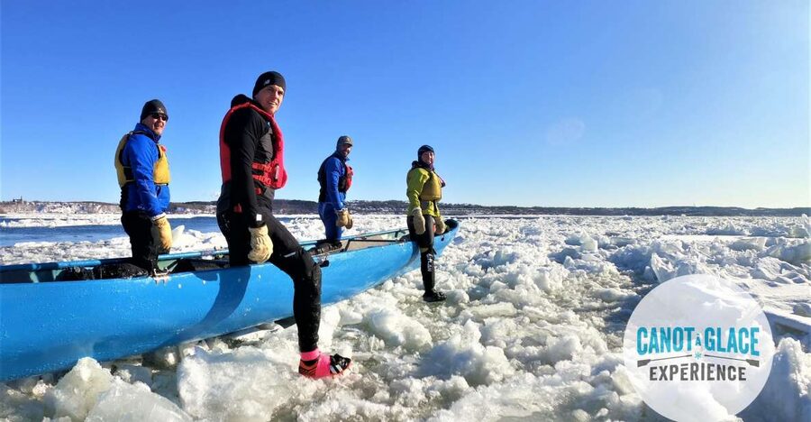 Quebec City: Ice Canoeing with Hot Chocolate & Sauna - The 30-minute lesson makes the outing possible