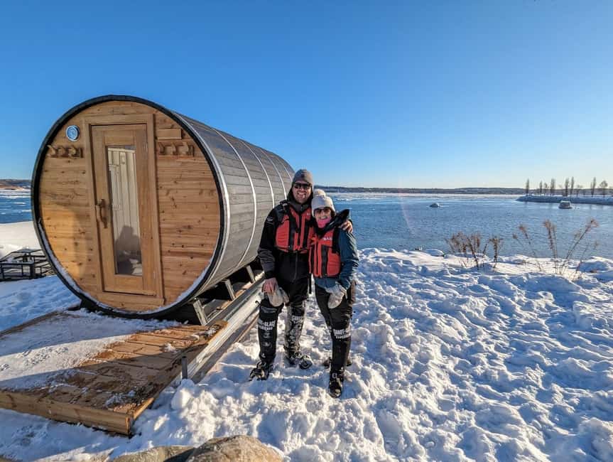 Quebec City: Ice Canoeing with Hot Chocolate & Sauna - Is $182 a fair price?