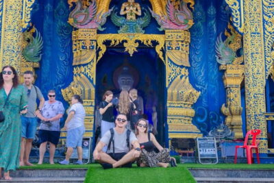 Red, Blue, White Temples & Hot Spring Trip from Chiang Mai