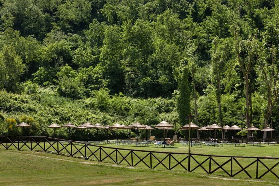 Relax and wellness: Thermal pools, spa, nature and aperitif included - The green area and places to rest