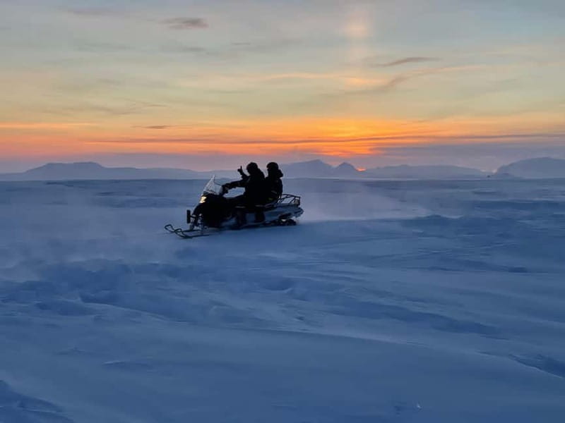 Reykjavík: Glacier Snowmobile and Hot Springs with Pickup - One hour on Langjökull Glacier