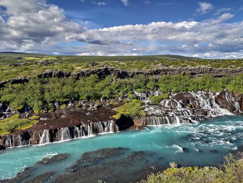 Reykjavik: Lava Cave, Hot Springs, Horses & Waterfalls Tour - From Reykjavik to Glanni Waterfall