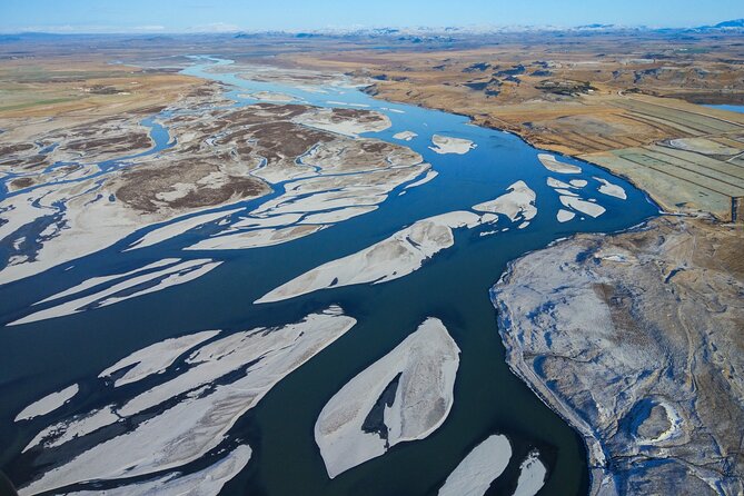 River-braids & Geothermal Private Photo Tour - A Private Flight for Up to Three People