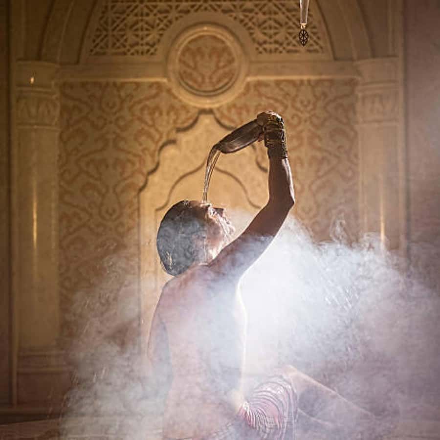 Romantic Hammam & Relaxing Massage in Marrakech - Mint tea sets the tone