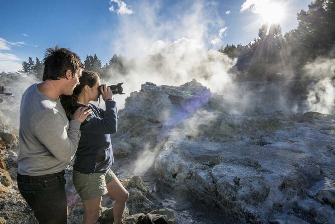 ROTORUA - Hell's Gate Geothermal Park & Mud Spa Day Trip - The road to Rotorua passes through Okere Falls country