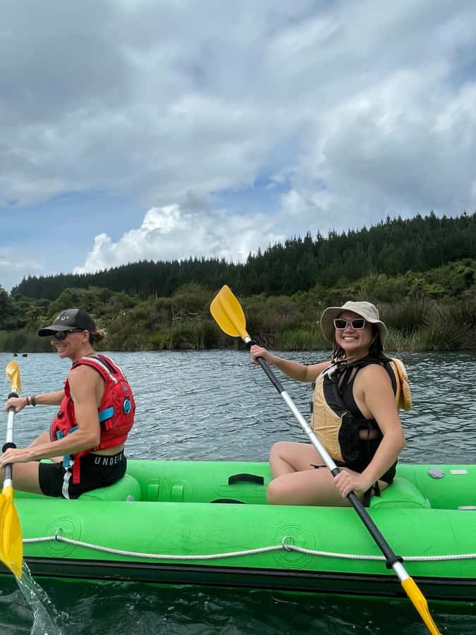 Rotorua: Secret adventure kayaking to natural hot springs - Why Lake Rotoiti makes this outing different