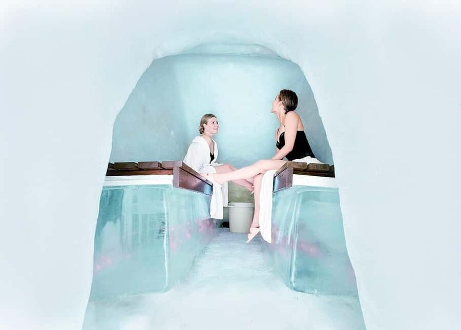 Rovaniemi: Arctic SnowHotel Tour and Snow Sauna Experience - The snow rooms, Ice Bar, and Ice Restaurant