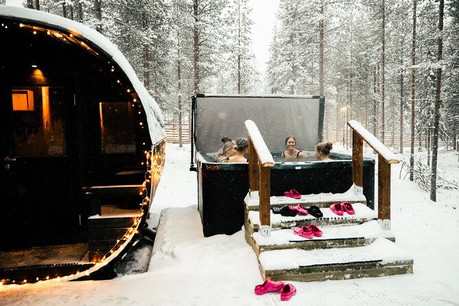 Rovaniemi Sauna World with a Hot Tub, Jacuzzi and Cold Pool - How busy might it feel?