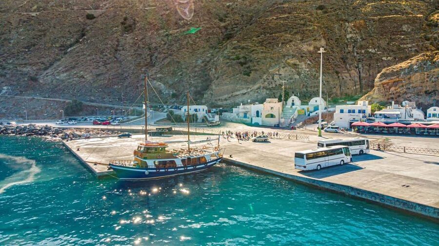 Santorini Volcano, Hot Springs Adventure - Oia at sunset: beautiful, busy, and worth planning