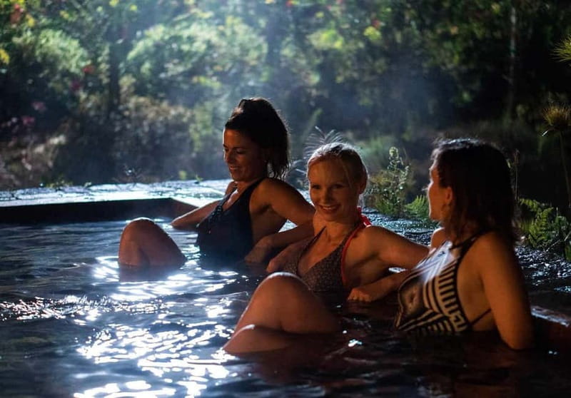 São Miguel Azores: Furnas Evening Thermal Baths w/tickets - Caldeiras Vulcânicas and the smell of the earth
