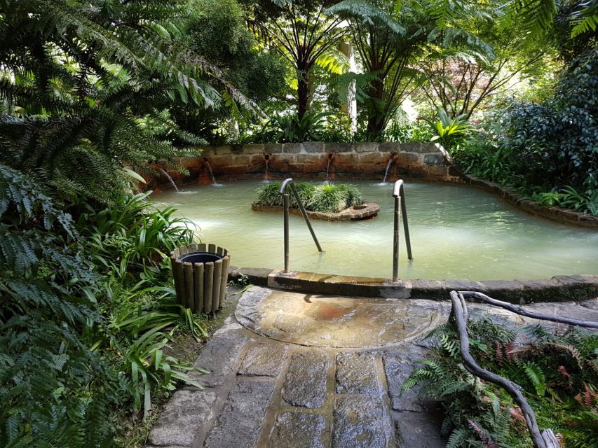 São Miguel Azores: Furnas Evening Thermal Baths w/tickets - Poça da Dona Beija, the warm-water finale