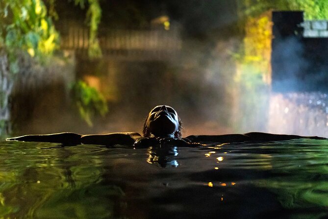 São Miguel Azores: Furnas Evening Thermal Baths with tickets - Caldeira das Furnas and the steaming ground