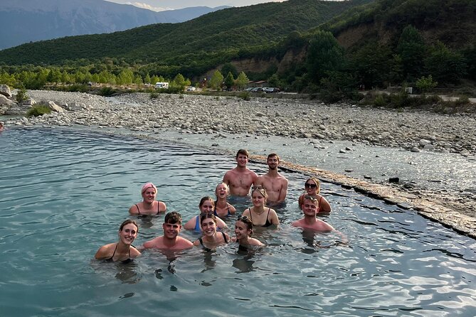 Sarande: Permet 4x4 Tour, Rafting and Thermal baths - What the price includes, and what it does not
