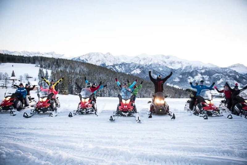 Snowmobile Ride with Zakopane and Hot Springs Combo Options - From Krakow to the snowy foothills