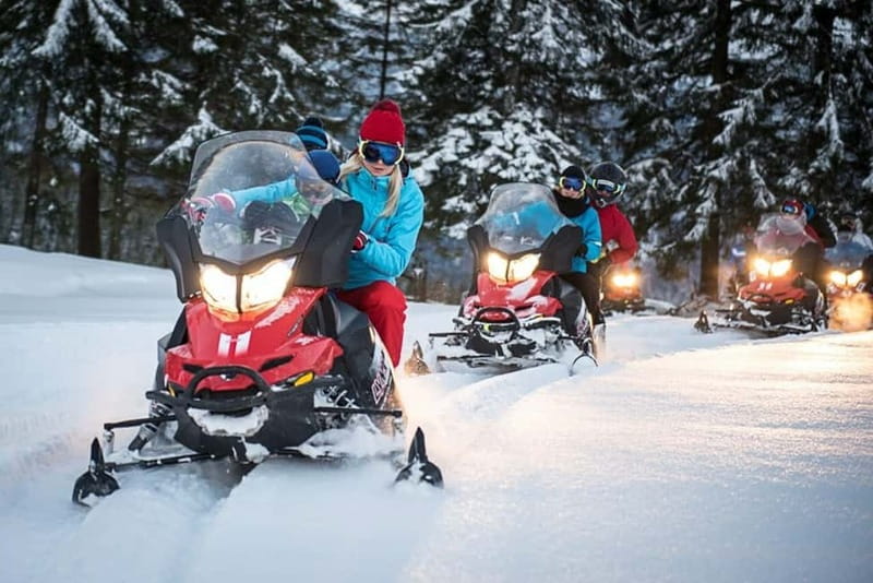 Snowmobile Ride with Zakopane and Hot Springs Combo Options - Gubalowka by funicular