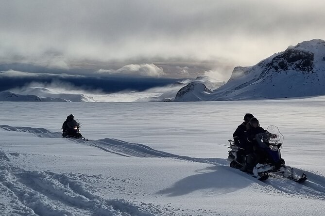 Snowmobiling on Langjokull Glacier and Secret Lagoon Tour - Group size, timing, and the value of $442.80