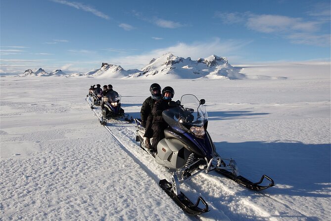 Snowmobiling on Langjokull Glacier and Secret Lagoon Tour - Getting ready at Langjökull base camp