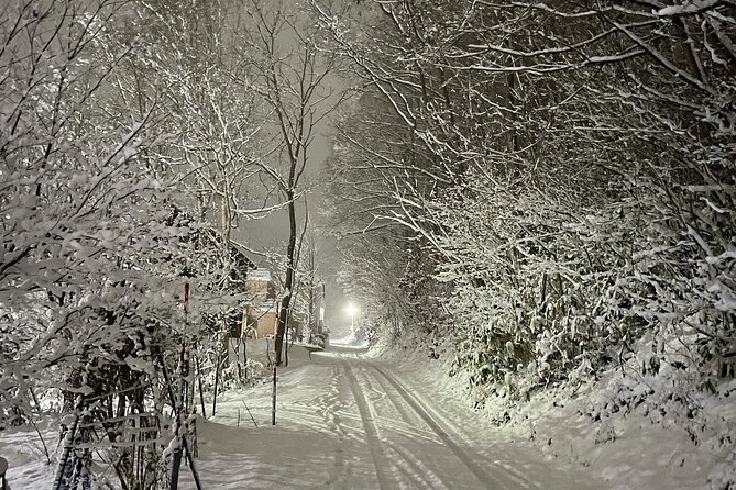 Snowshoeing and Onsen Adventures in a Winter Wonderland -Sapporo. - Koganeyu Onsen is the right finish