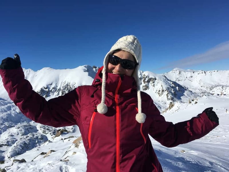 Sofia: Seven Rila Lakes Snowshoe Walk & Thermal Spring Pools - Snowshoeing toward the Kidney Lake