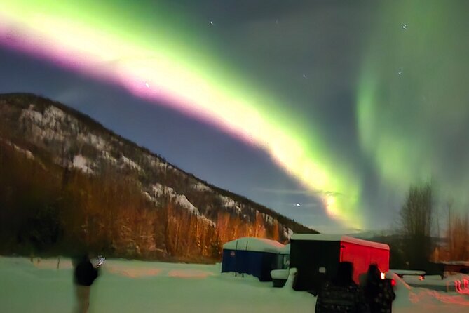 Spectacular Hot Spring Experience with Northern Lights - Hot springs under the winter sky