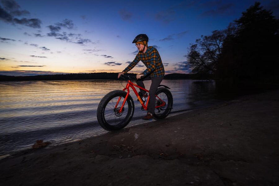 Stockholm: Fat Bike Forest Adventure with Lunch and Sauna - A break with room to enjoy the scenery