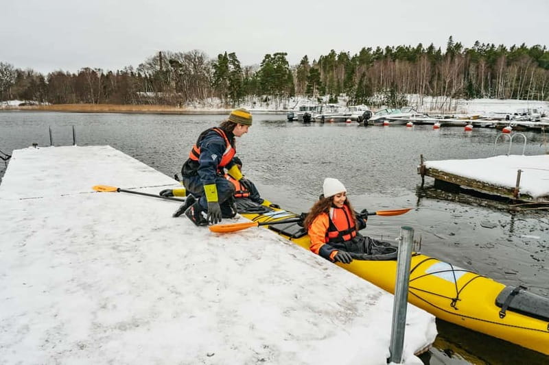 Stockholm: Winter Kayaking, Swedish Fika, and Hot Sauna - The sauna and Baltic cold plunge