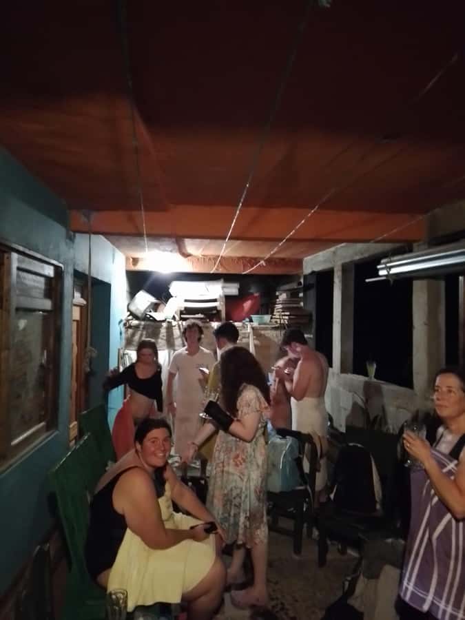 Temazcal sauna and dinner experience, cultural sharing - The $60 price and what it covers