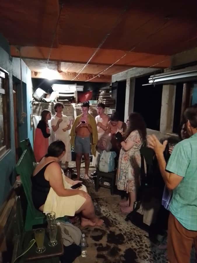 Temazcal sauna and dinner experience, cultural sharing - A practical way to prepare