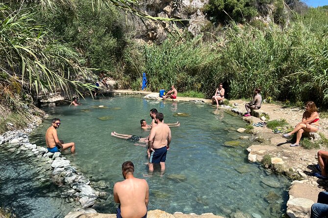 Thermal Baths natural hot spring and Greek Temple of Segesta - Who will enjoy the bumpy route, and who may not