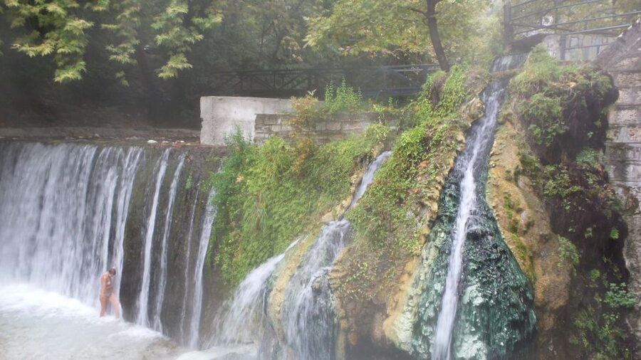 Thessaloniki:Edessa & Pozar Thermal Springs Private Day Trip - Leaving Thessaloniki in a private van