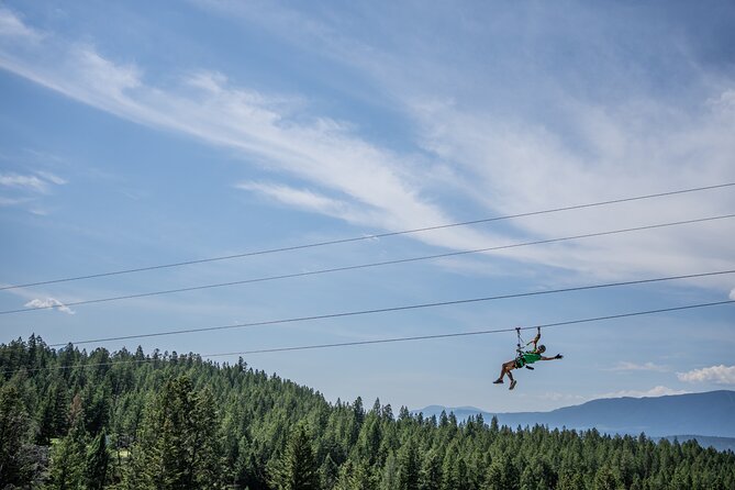Thrilling 2-Hour Zipline Tour in Radium Hot Springs - Lines one through five across Dry Gulch Valley