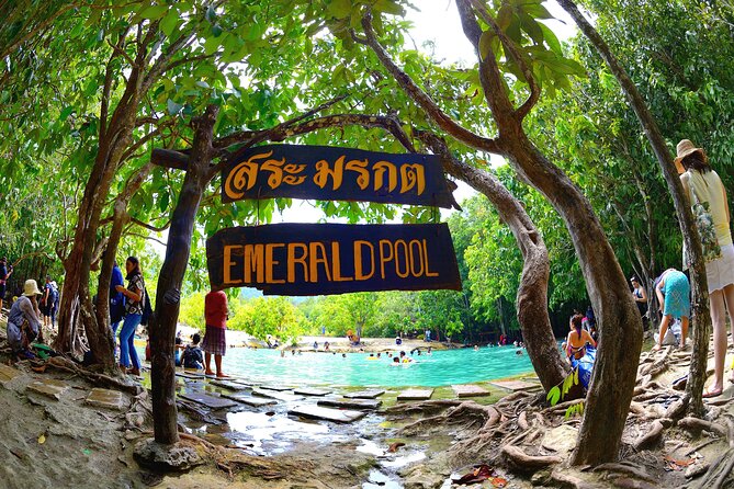 Tiger Cave Temple, Emerald Pool & Hot Springs Tour from Krabi - Namtok Ron: warm water in a natural setting