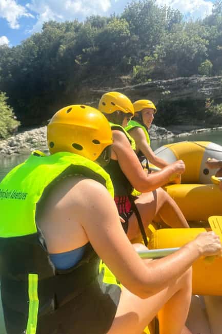 Tirana/Durrës/Golem: Vjosa Rafting, Benja Thermal Baths Tour - What $106 covers