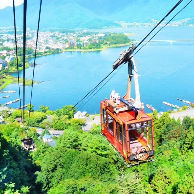 Tokyo: 2-Day Mt. Fuji, Kamakura and Izu Hot Springs Tour - Lake Ashi, framed by Mount Hakone