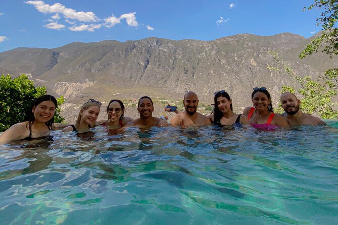 Tolantongo Caves Hot Springs & Waterfalls Small Group Tour - Entering the pools, grottos, and hot river
