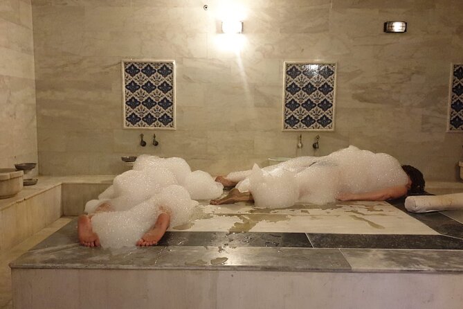 Traditional Hammam Turkish Bath and Spa at Kusadasi - The traditional peeling and foam wash