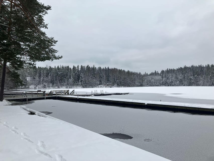 Traditional smoke sauna experience and national park visit - A gentle 6-kilometer walk through Finnish woodland