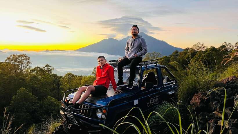 Ubud: Mount Batur Jeep Sunrise, Hot Spring in one day - What the $29 price covers
