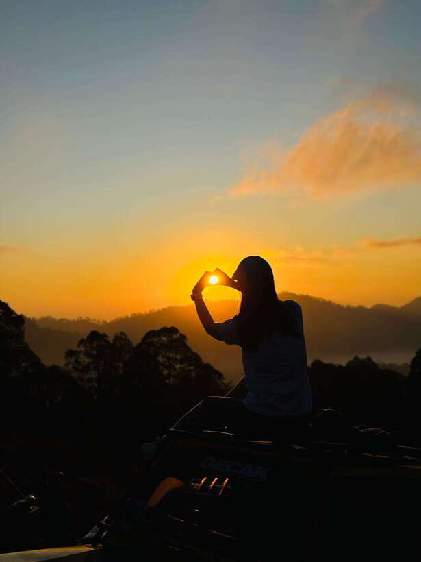 Ubud: mount.batur sunrise jeep with breakfast and hot spring - Mount Batur Before Sunrise