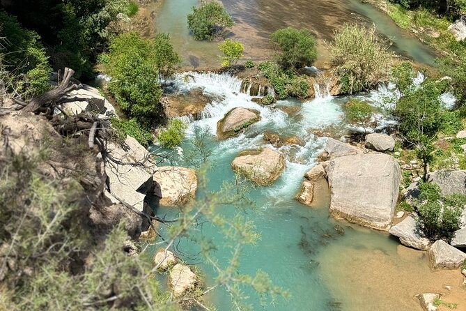Valencia Tour Montanejos Hot Springs and Waterfall of the Bride - Timing, meeting point, and cancellation details