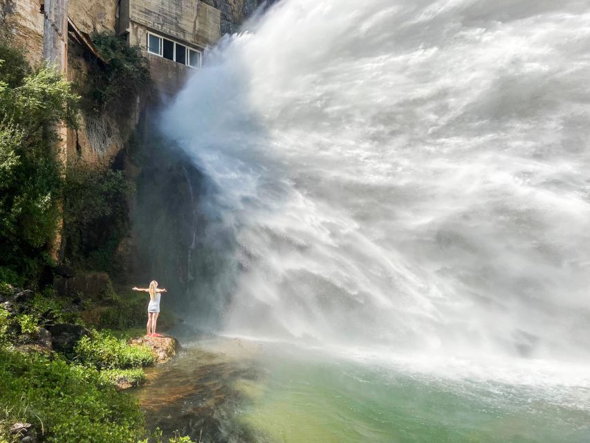 Valencia: Waterfalls and Thermal Springs Tour with Swimming - Lunch is flexible, but not included