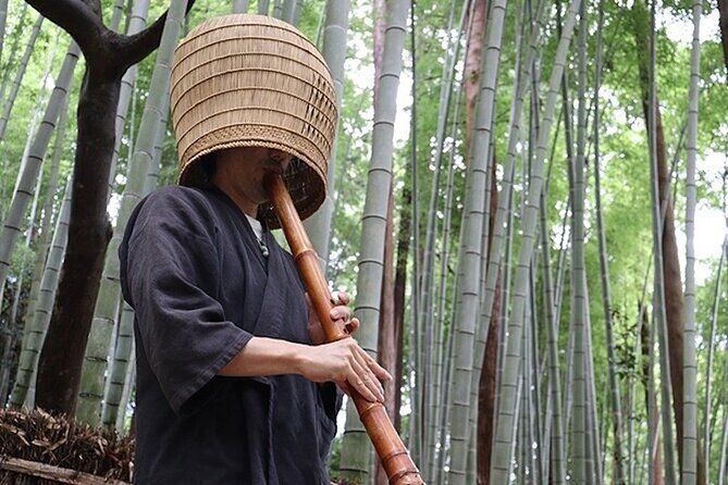 Wellness in Saitama: Takedera Blowing Zen Meditation & Hot Spring - Learning suizen with Mr. Aoyama