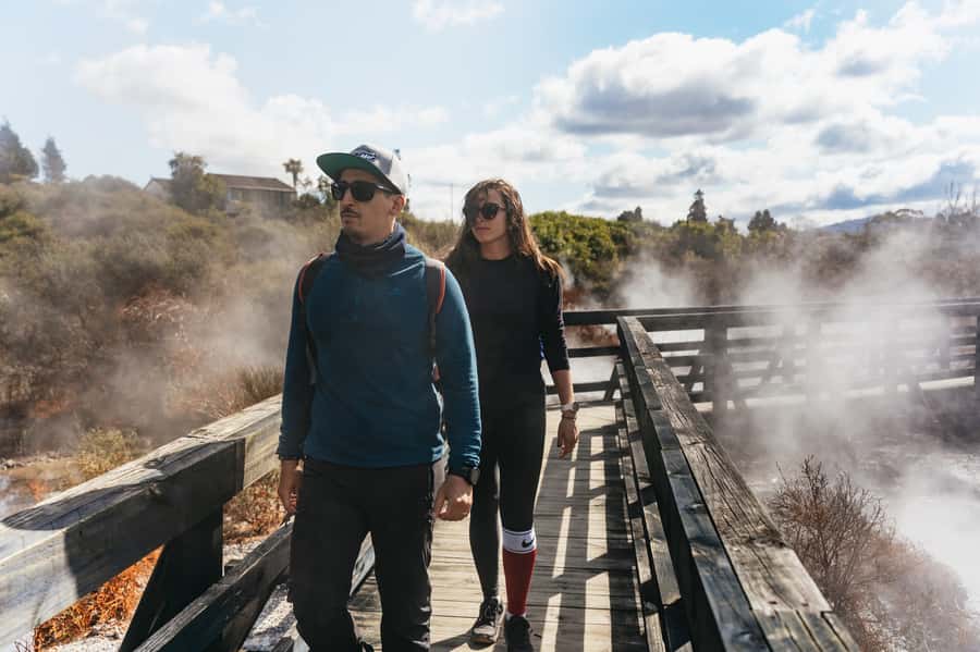 Whakarewarewa: Self-Guided Geothermal Trails - Hot-spring lakes and bubbling mud pools