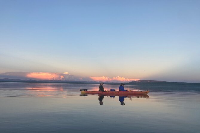 Yellowstone Lake & Hot Springs / 3 Hour Morning or Twilight Tour - The return paddle and sunset timing