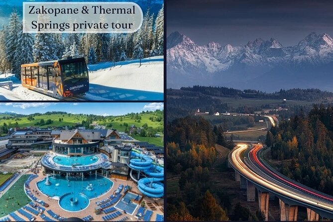 Zakopane Private day trip from Krakow with Hot Springs, cable Car - Krupówki Street, Zakopane’s busy center