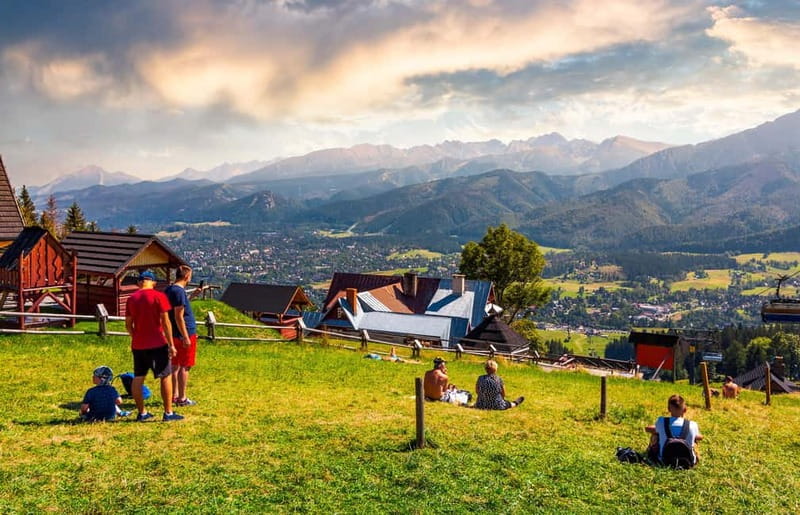 Zakopane Tour with Thermal Baths – Day Trip from Krakow - The road from Krakow to the Tatra foothills